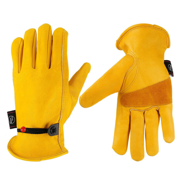 KIMYUAN-Golden-Cowhide-Work-Gloves-for-Gardening-Cutting-Construction-Motorcycle-Wear-Resistant-Men-Women-02