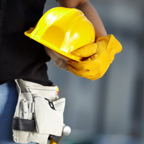 KimYuan | Golden Cowhide Work Gloves for Gardening/Cutting/Construction/Motorcycle, Wear-Resistant Men/Women, Elastic Wrist