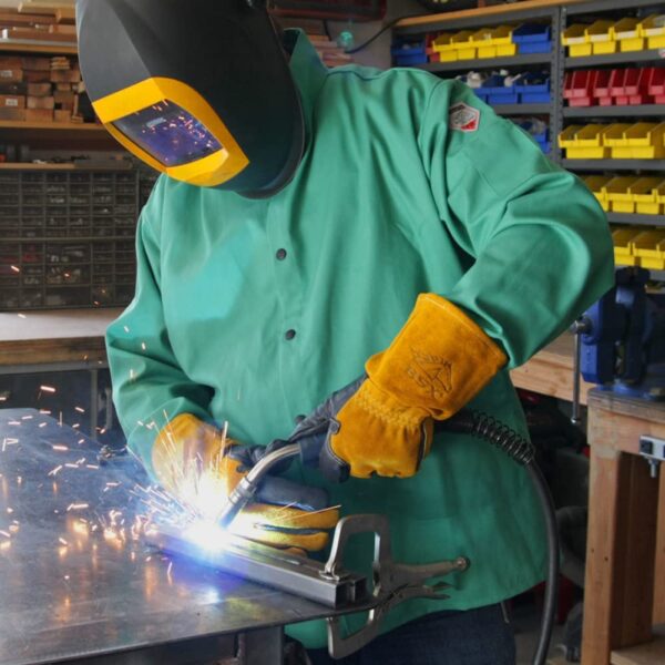Black Stallion | BT88 Premium Grain Goatskin & Cowhide TIG Welding Glove