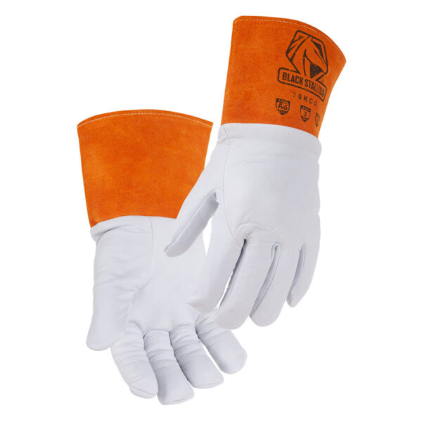 Cestus Weldtech Pro Welding Gloves - Heavy Duty MIG/TIG Gauntlets (EN388 3X43EP Rated)