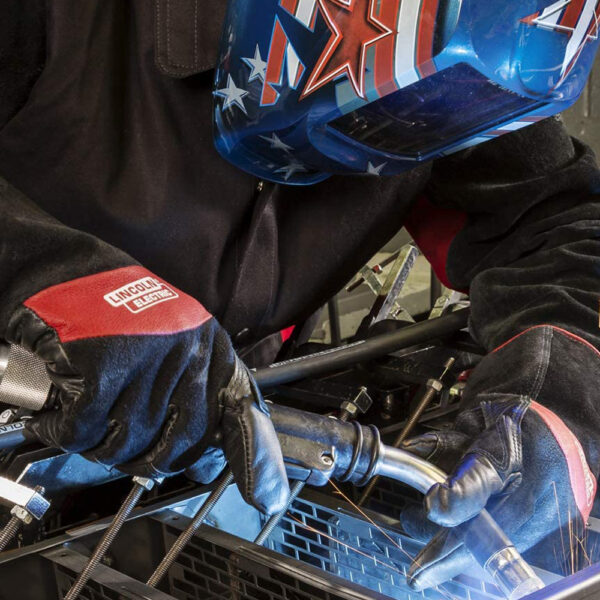 Lincoln Electric | Premium Leather MIG Stick Welding Gloves | Heat Resistance & Dexterity