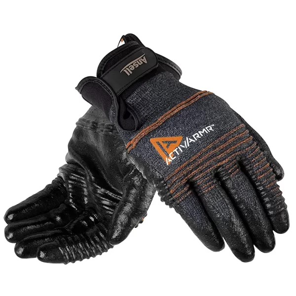 Ansell | ActivArmr 97-008 Multipurpose Gloves - Medium-Duty, Abrasion Resitance (1-Pair)