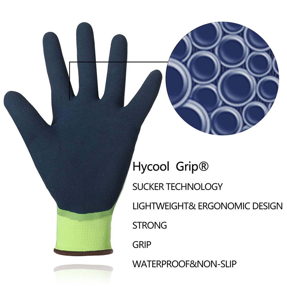 DS Safety | L6201 Waterproof Work Gloves Hycool Grip Working Gloves (1 ...