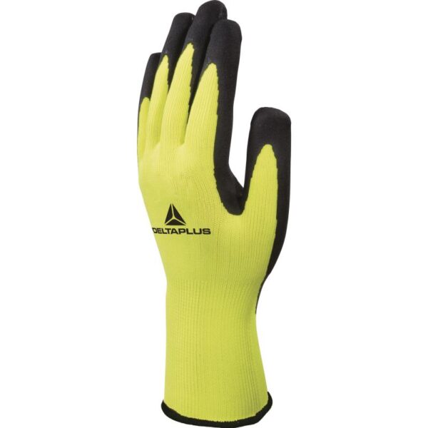 Delta Plus | DPVV733 | KNITTED POLYESTER GLOVE | LATEX FOAM COATING PALM