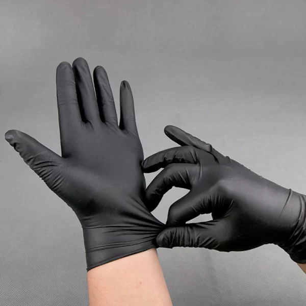 High Quality Disposable Nitrile Gloves (100pcs/box)